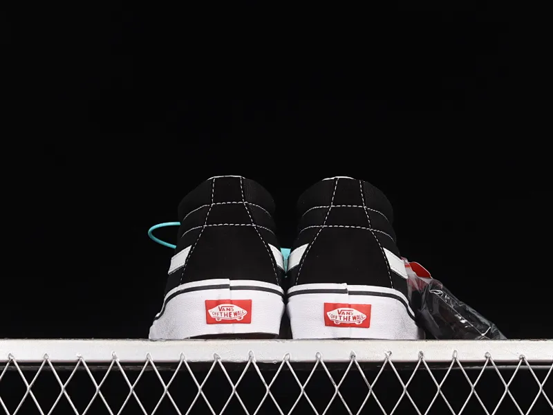 All categories Vans Vans series Vans Mid Vans China Vans SK8-Mid Vans classic black and white Chinese casual sneakers VN0A391F6BT